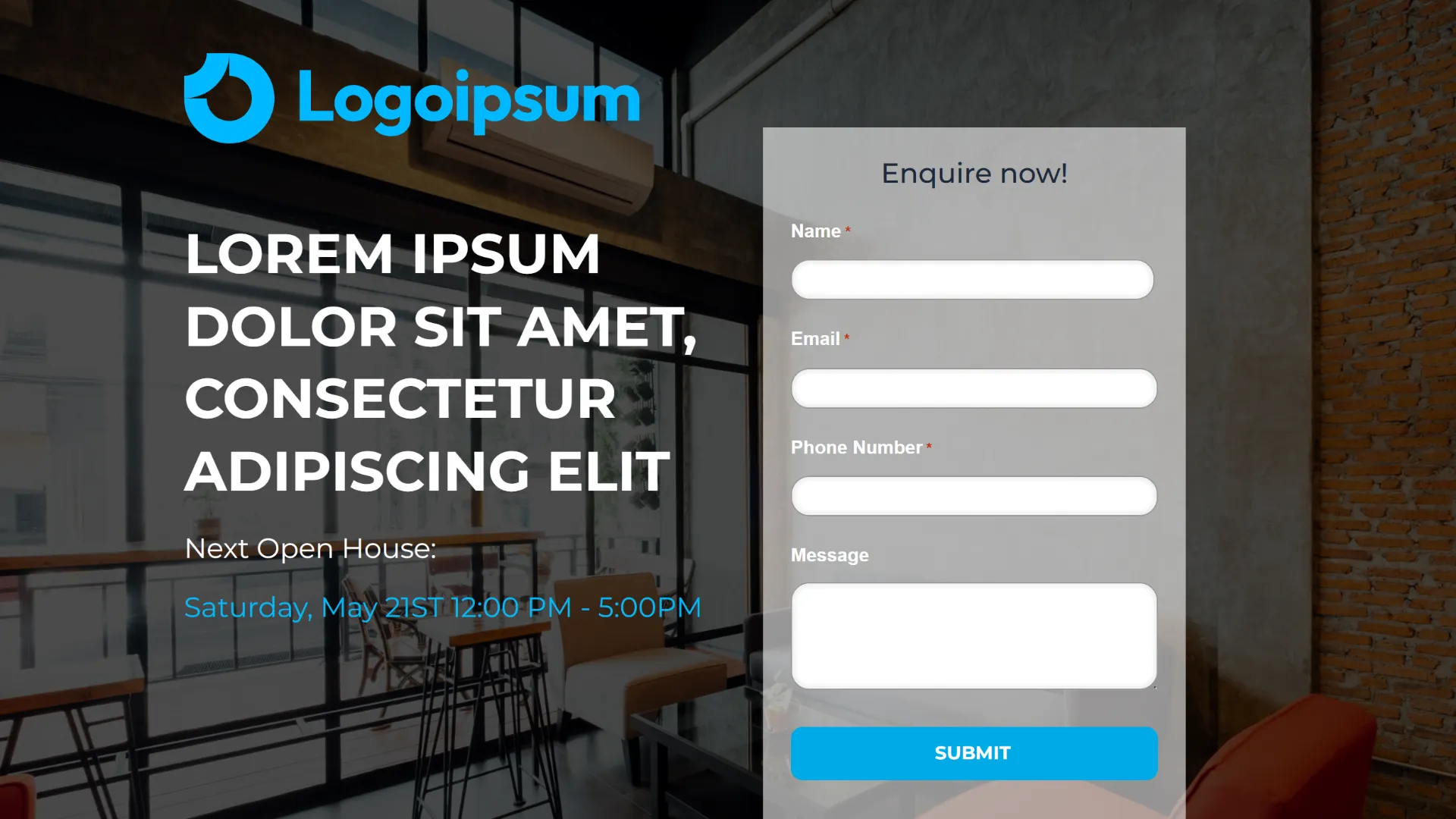 Landing Page Template 2 by DSIGNS Australia